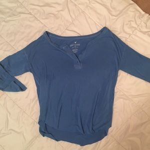 american eagle quarter sleeve